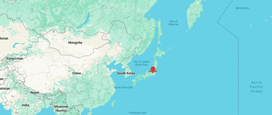 Image of Tokyo Map